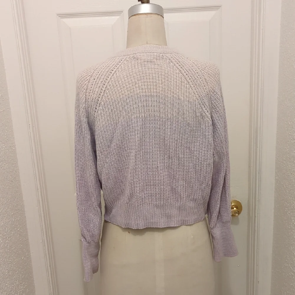Universal Thread Light Purple Button-Up Cardigan - Picture 3 of 5